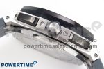 Royal Oak Offshore 44mm SS Black Ceramic Bezel APF 1:1 Best Edition Gray/Blue Dial on Gray Rubber Strap A4401 - Image 6