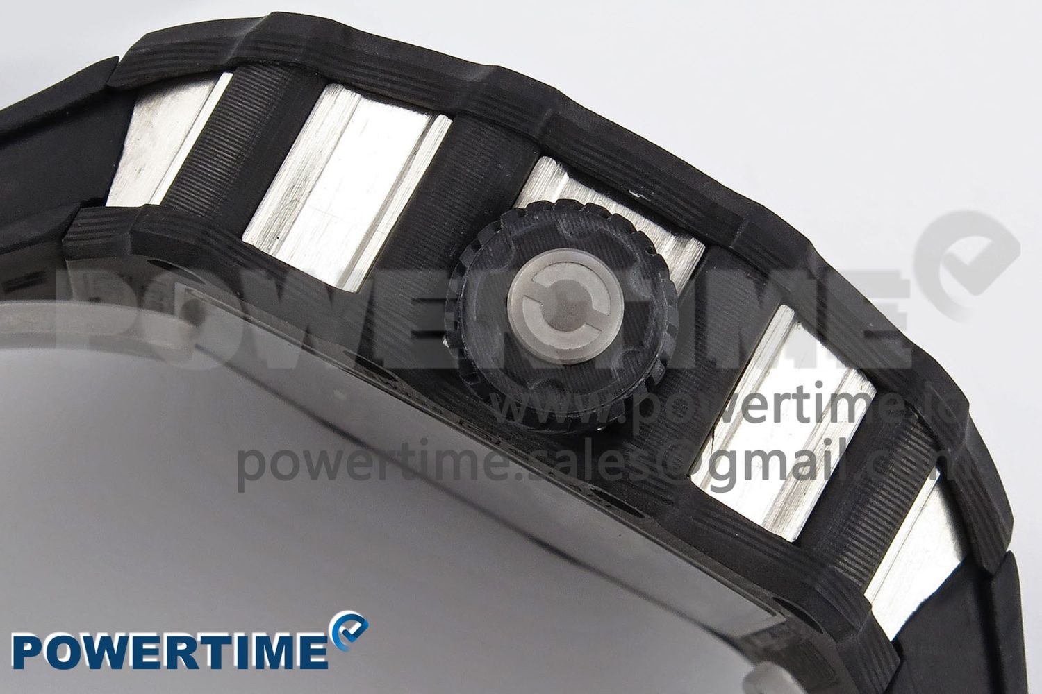 RM21-01 TOURBILLON NTPT RMF BEST EDITION SKELETON DIAL ON BLACK RUBBER STRAP - Image 7