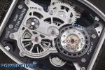 RM21-01 TOURBILLON NTPT RMF BEST EDITION SKELETON DIAL ON BLACK RUBBER STRAP - Image 10