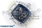 RM035 TRANSPARENT RMF BEST EDITION SKELETON DIAL ON TRANSLUCENT RUBBER STRAP CLONE RMUL2 - Image 9