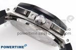 Royal Oak Offshore 44mm SS Black Ceramic Bezel APF 1:1 Best Edition Black/Silver Dial on Black Rubber Strap A4401 - Image 6
