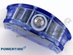 RM035 BLUE TRANSPARENT RMF BEST EDITION SKELETON DIAL ON TRANSLUCENT RUBBER STRAP CLONE RMUL2 - Image 7