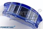 RM035 BLUE TRANSPARENT RMF BEST EDITION SKELETON DIAL ON TRANSLUCENT RUBBER STRAP CLONE RMUL2 - Image 8