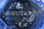RM035 BLUE TRANSPARENT RMF BEST EDITION SKELETON DIAL ON TRANSLUCENT RUBBER STRAP CLONE RMUL2 - Image 10