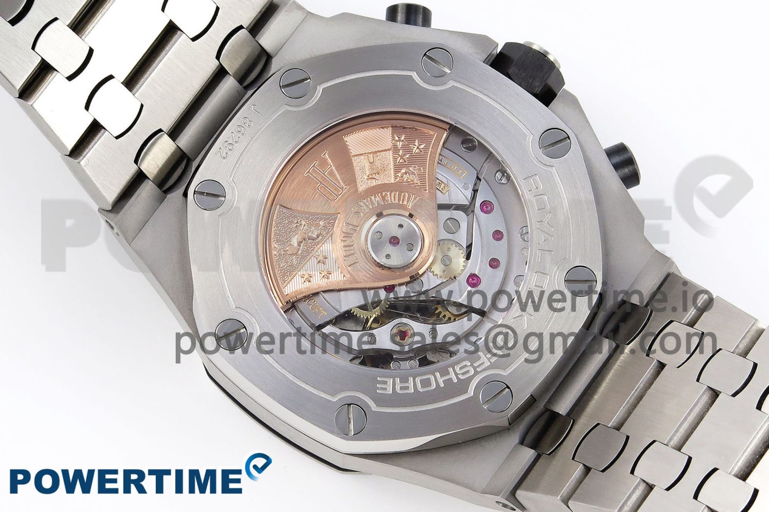 ROYAL OAK OFFSHORE 42MM SS APF 1:1 BEST EDITION BLACK DIAL ON SS BRACELET A3126 - Image 8
