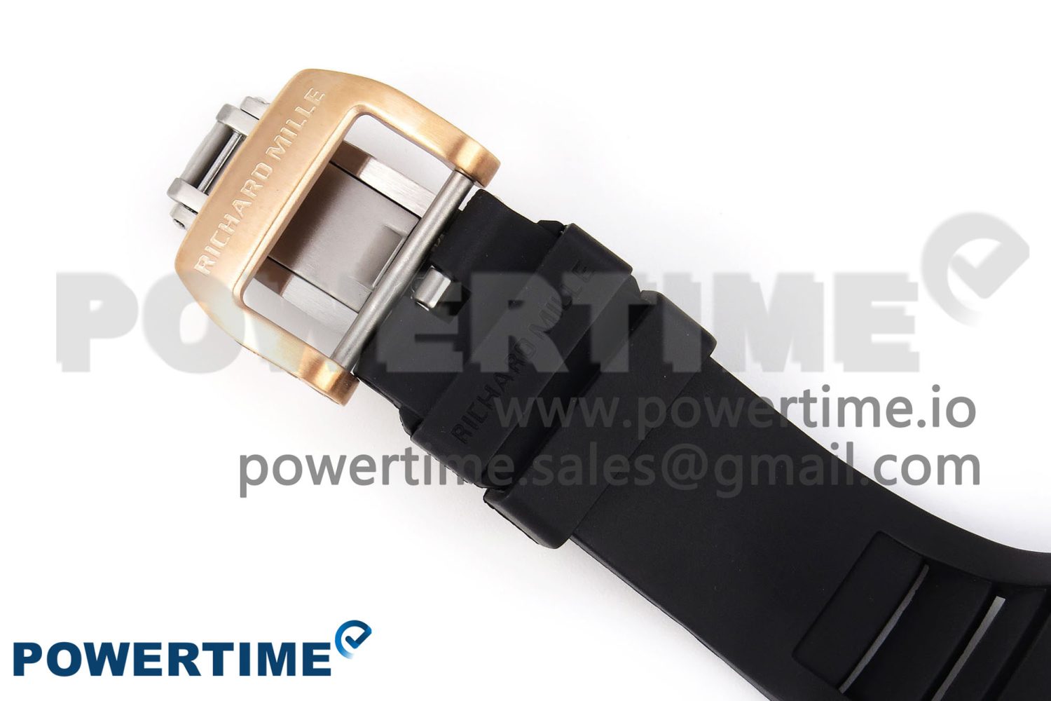 RM21-01 TOURBILLON NTPT RMF BEST EDITION RG BEZEL SKELETON DIAL ON BLACK RUBBER STRAP - Image 11