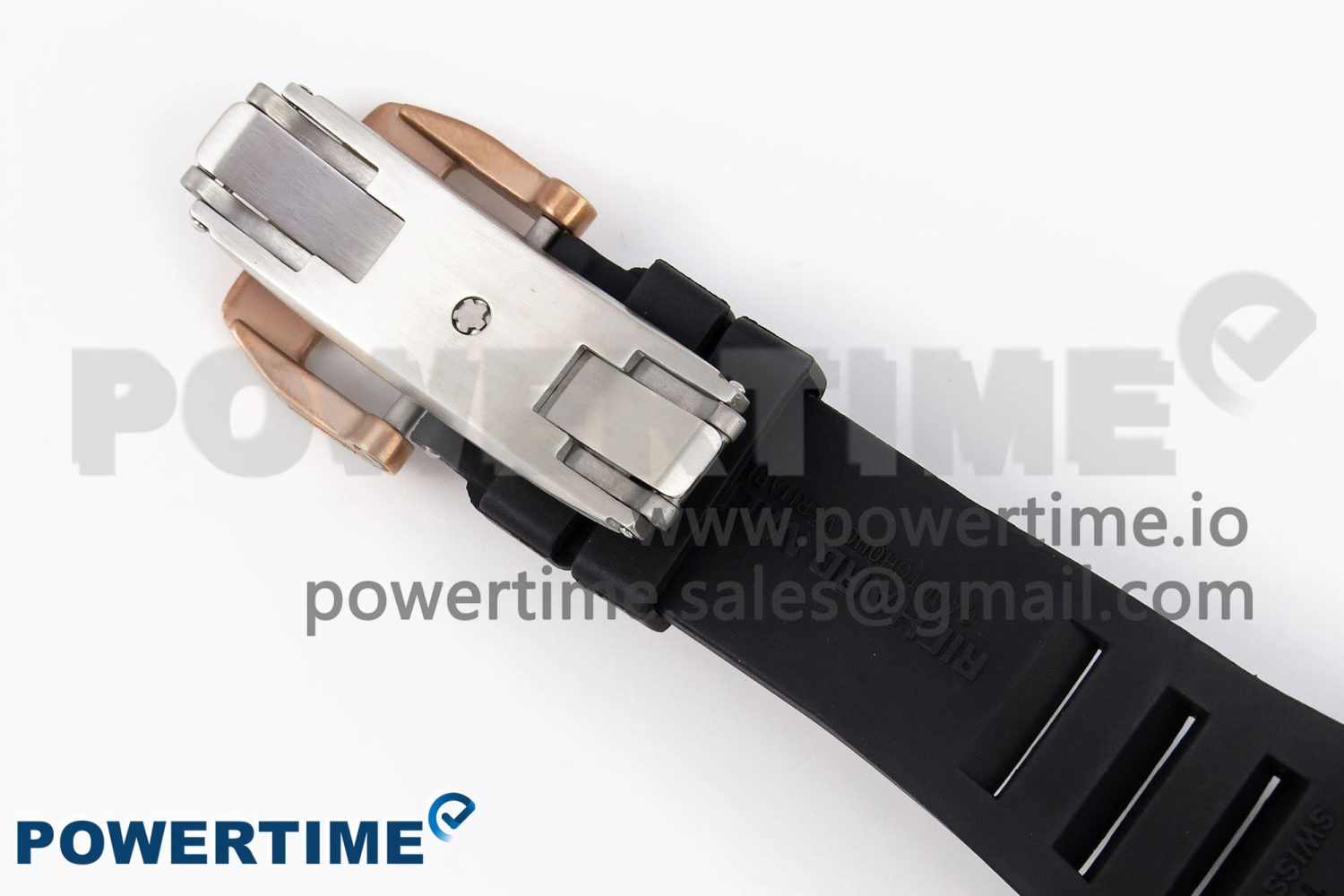 RM21-01 TOURBILLON NTPT RMF BEST EDITION RG BEZEL SKELETON DIAL ON BLACK RUBBER STRAP - Image 12