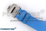 RM035 BLUE TRANSPARENT RMF BEST EDITION SKELETON DIAL ON BLUE RUBBER STRAP CLONE RMUL2 - Image 11