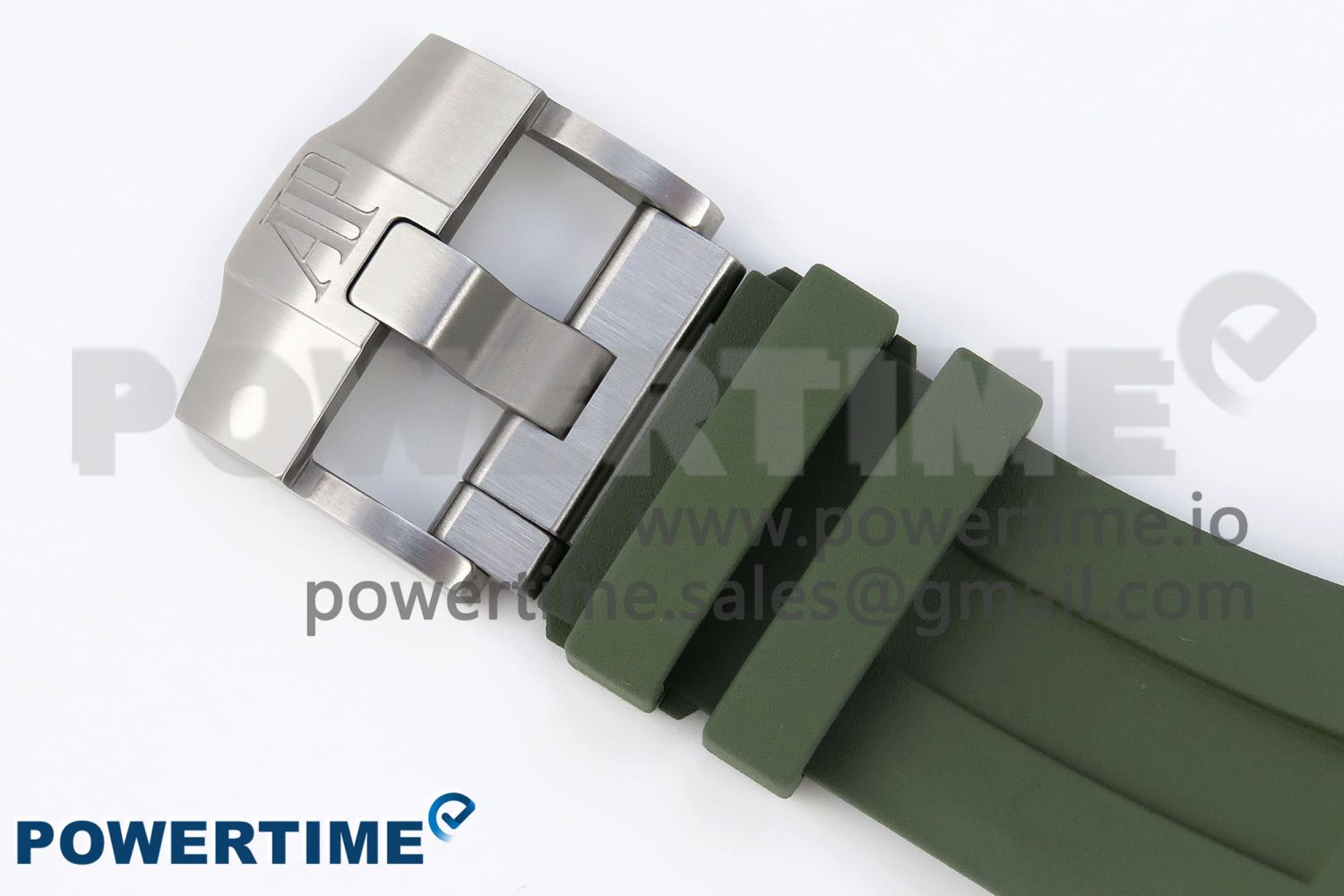 ROYAL OAK OFFSHORE DIVER 15720 APSF 1:1 BEST EDITION GREEN DIAL ON GREEN RUBBER STRAP SA4308 - Image 10