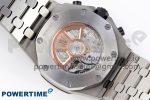 ROYAL OAK OFFSHORE 42MM SS APF 1:1 BEST EDITION GRAY DIAL ON SS BRACELET STRAP A4404 - Image 9