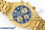 Royal Oak Chrono 26331 YG IPF 1:1 Best Edition Blue/YG Dial on YG Bracelet A7750 - Image 3