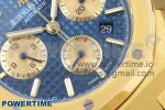 Royal Oak Chrono 26331 YG IPF 1:1 Best Edition Blue/YG Dial on YG Bracelet A7750 - Image 5