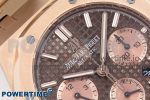 Royal Oak Chrono 26331 RG IPF 1:1 Best Edition Brown/RG Dial on RG Bracelet A7750 - Image 4
