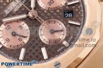 Royal Oak Chrono 26331 RG IPF 1:1 Best Edition Brown/RG Dial on RG Bracelet A7750 - Image 5
