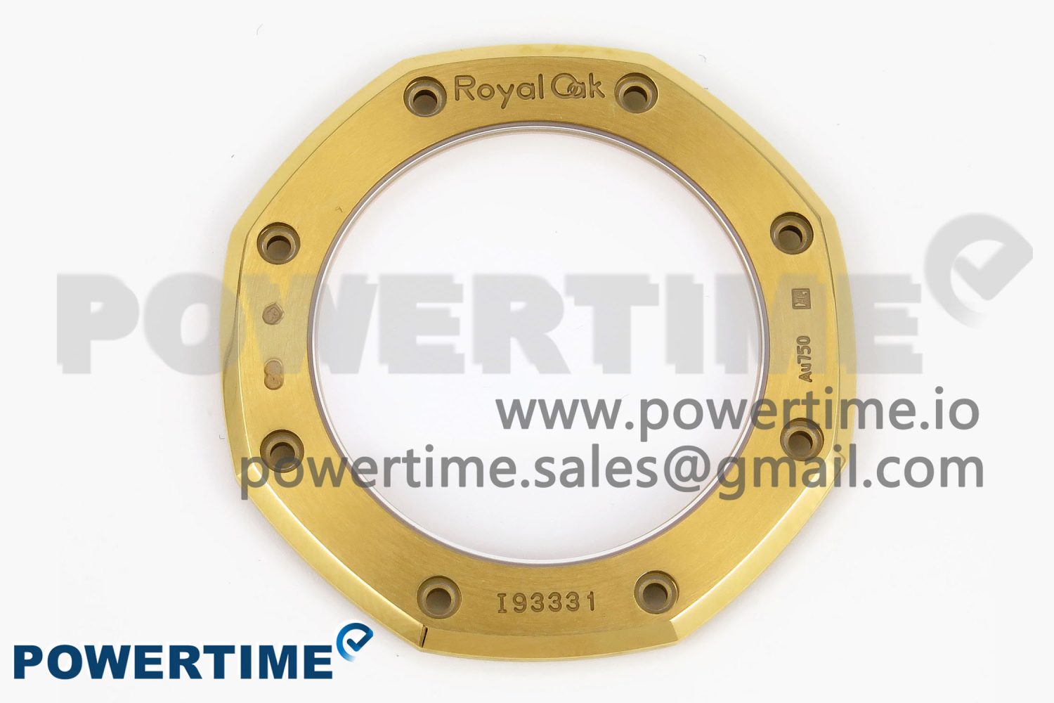 Royal Oak 37mm 15450 YG IPF Best Edition White Dial on YG Bracelet SA3120 Super Clone - Image 11