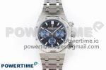 Royal Oak Chrono 26331 SS IPF 1:1 Best Edition Gray/Blue Dial on SS Bracelet A7750
