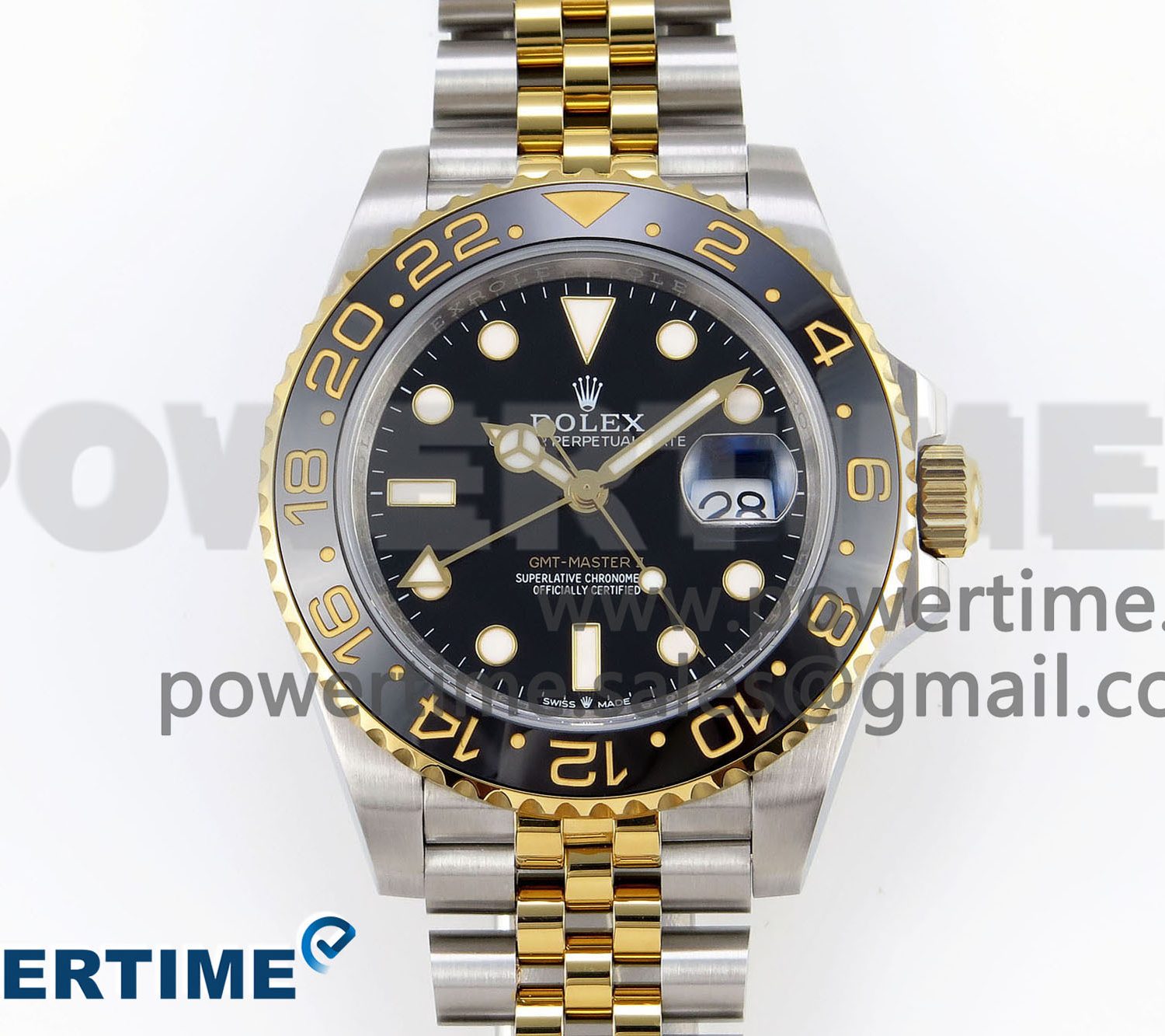 GMT Master II 126713 904L SS APF 1:1 Best Edition Black Dial on Jubilee Bracelet VR3285 CHS