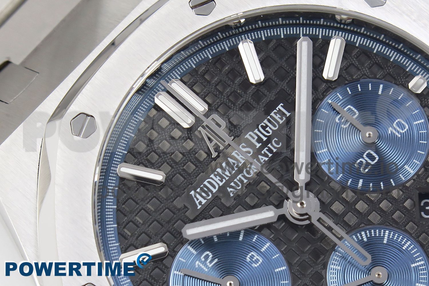 Royal Oak Chrono 26331 SS IPF 1:1 Best Edition Gray/Blue Dial on SS Bracelet A7750 - Image 4