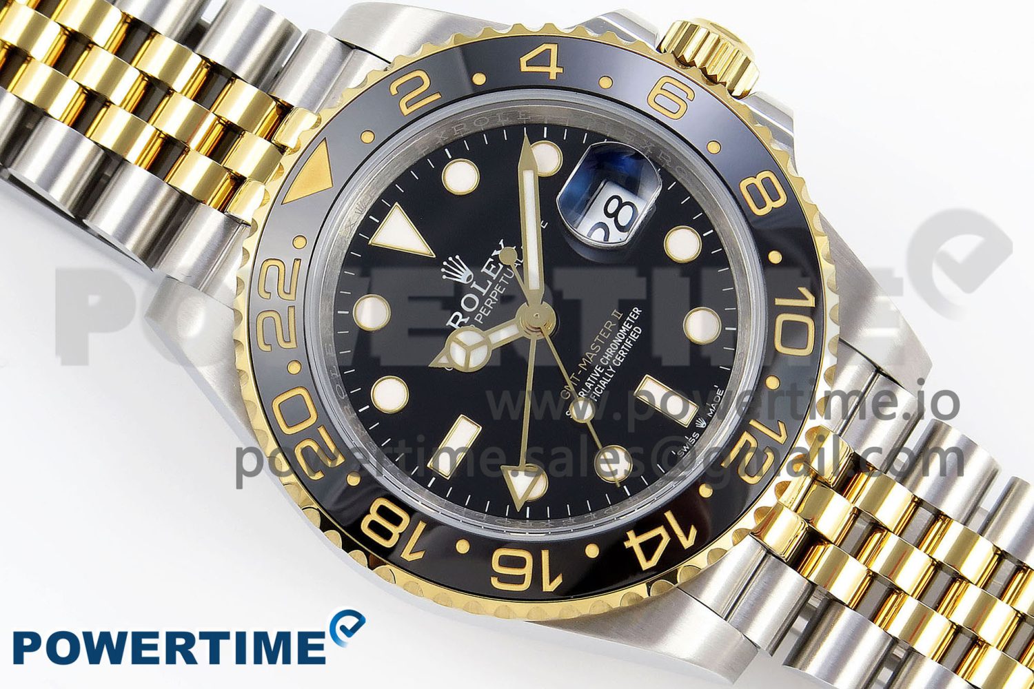 GMT Master II 126713 904L SS APF 1:1 Best Edition Black Dial on Jubilee Bracelet VR3285 CHS - Image 3