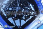 RM035 BLUE TRANSPARENT RMF BEST EDITION SKELETON DIAL ON BLUE RUBBER STRAP CLONE RMUL2 - Image 5