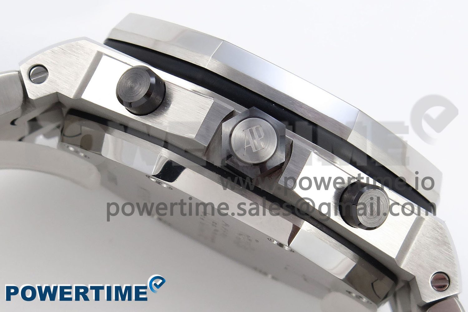 ROYAL OAK OFFSHORE 42MM SS APF 1:1 BEST EDITION WHITE/SILVER DIAL ON SS BRACELET STRAP A7750 - Image 6