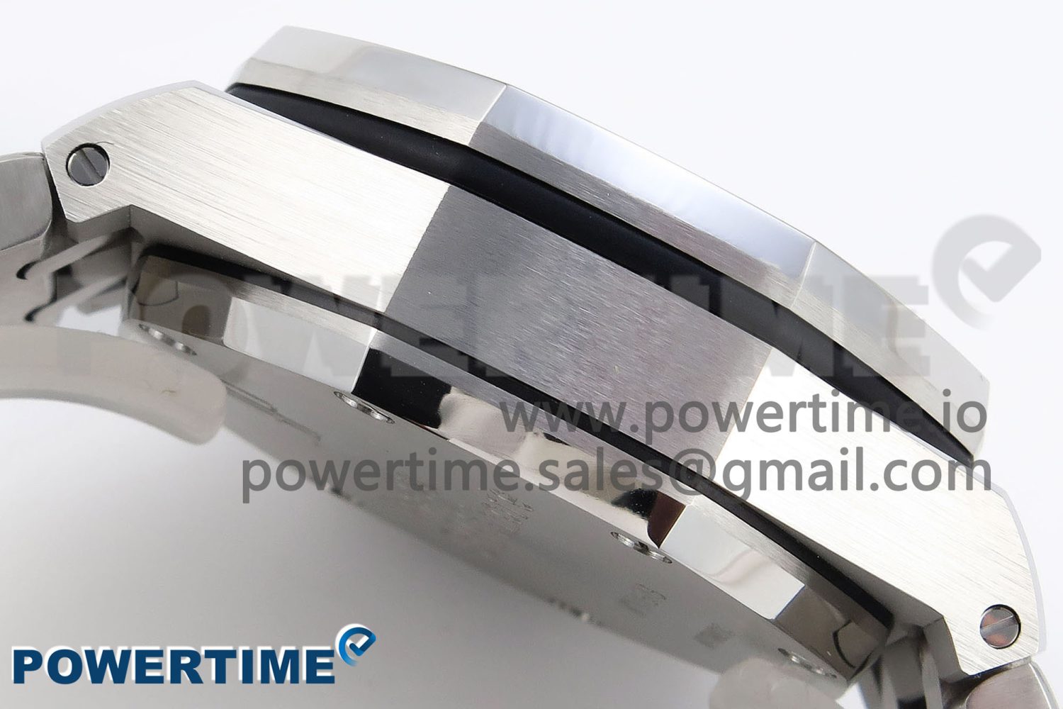 ROYAL OAK OFFSHORE 42MM SS APF 1:1 BEST EDITION WHITE/SILVER DIAL ON SS BRACELET STRAP A7750 - Image 7