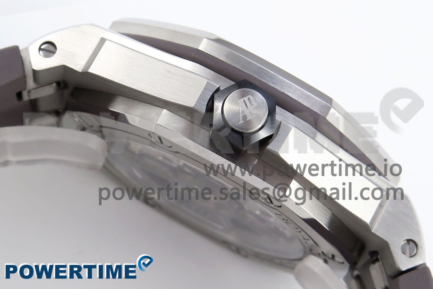 ROYAL OAK OFFSHORE DIVER 15720 APSF 1:1 BEST EDITION GRAY DIAL ON GRAY RUBBER STRAP SA4308 - Image 6