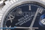 DATEJUST 41MM 126334 904 SS ARF 1:1 BEST EDITION BLUE DIAL ROMAN MARKERS ON JUBILEE BRACELET SH3235 - Image 4