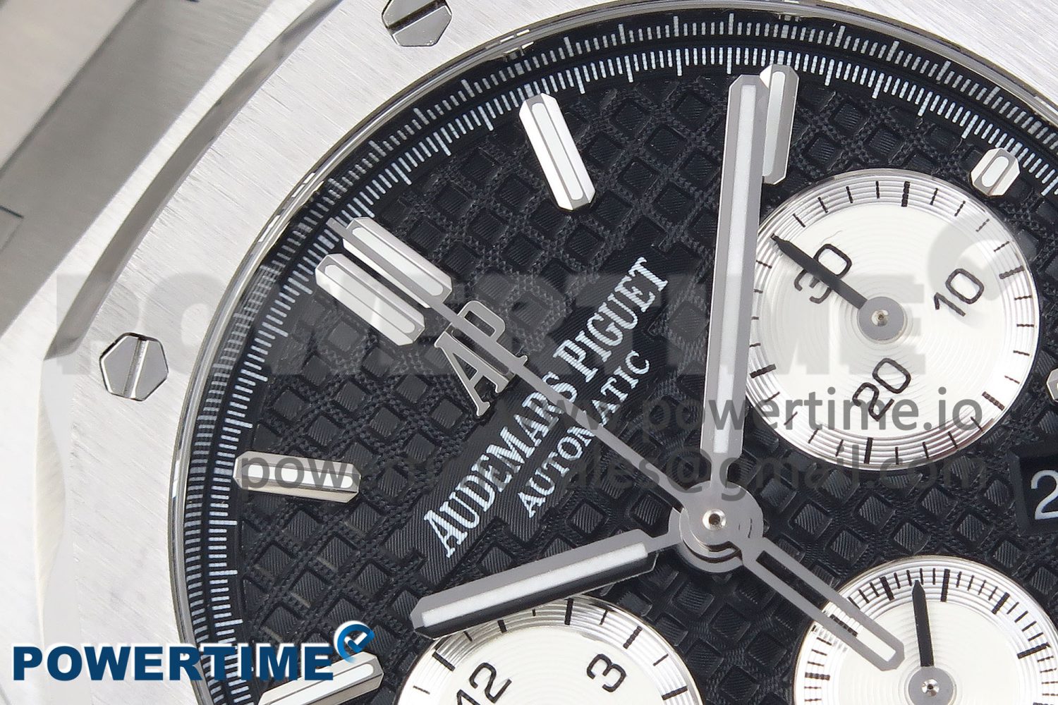 Royal Oak Chrono 26331 SS IPF 1:1 Best Edition Black/White Dial on SS Bracelet A7750 - Image 5