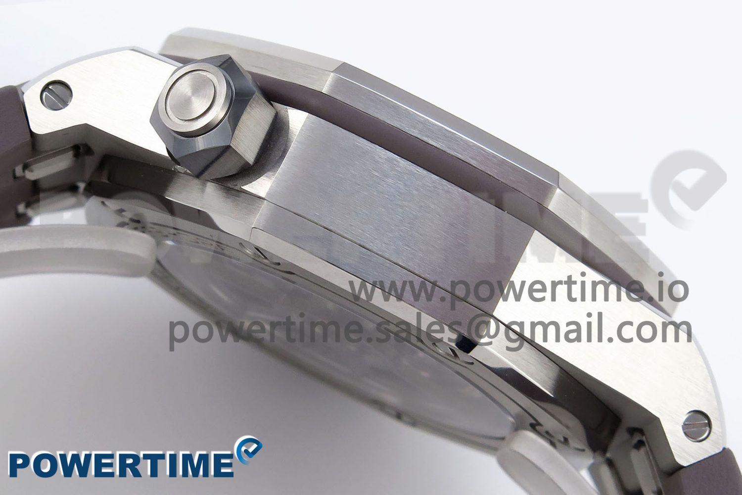 ROYAL OAK OFFSHORE DIVER 15720 APSF 1:1 BEST EDITION GRAY DIAL ON GRAY RUBBER STRAP SA4308 - Image 7