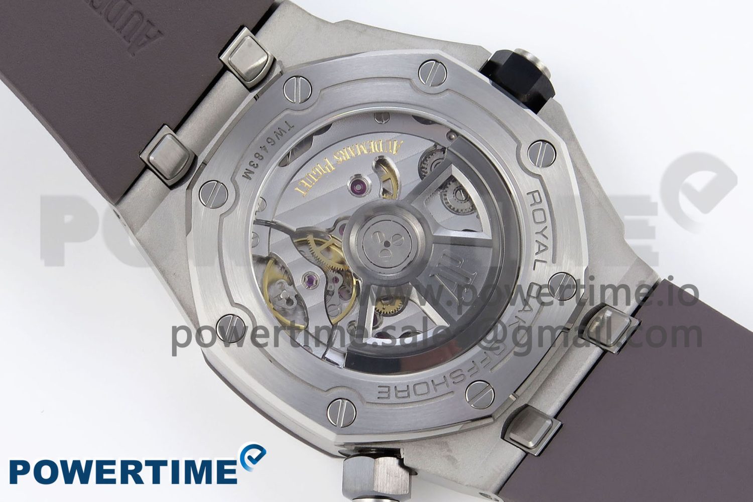 ROYAL OAK OFFSHORE DIVER 15720 APSF 1:1 BEST EDITION GRAY DIAL ON GRAY RUBBER STRAP SA4308 - Image 8