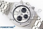 Royal Oak Chrono 26331 SS IPF 1:1 Best Edition White/Black Dial on SS Bracelet A7750 - Image 3