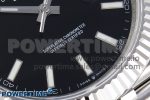 DATEJUST 41MM 126334 904 SS ARF 1:1 BEST EDITION BLACK DIAL STICKS MARKERS ON JUBILEE BRACELET SH3235 - Image 5