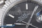 DATEJUST 41MM 126334 904 SS ARF 1:1 BEST EDITION GRAY DIAL STICKS MARKERS ON JUBILEE BRACELET SH3235 - Image 4