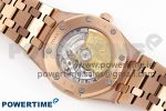 Royal Oak 37mm 15450 RG IPF Best Edition White Dial on RG Bracelet SA3120 Super Clone - Image 8