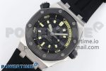 ROYAL OAK OFFSHORE DIVER 15720 CERAMIC BEZEL APSF 1:1 BEST EDITION BLACK DIAL ON BLACK RUBBER STRAP SA4308 - Image 2