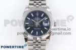 DATEJUST 41MM 126334 904 SS ARF 1:1 BEST EDITION BLUE DIAL STICKS MARKERS ON JUBILEE BRACELET SH3235