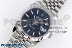 DATEJUST 41MM 126334 904 SS ARF 1:1 BEST EDITION BLUE DIAL STICKS MARKERS ON JUBILEE BRACELET SH3235 - Image 2
