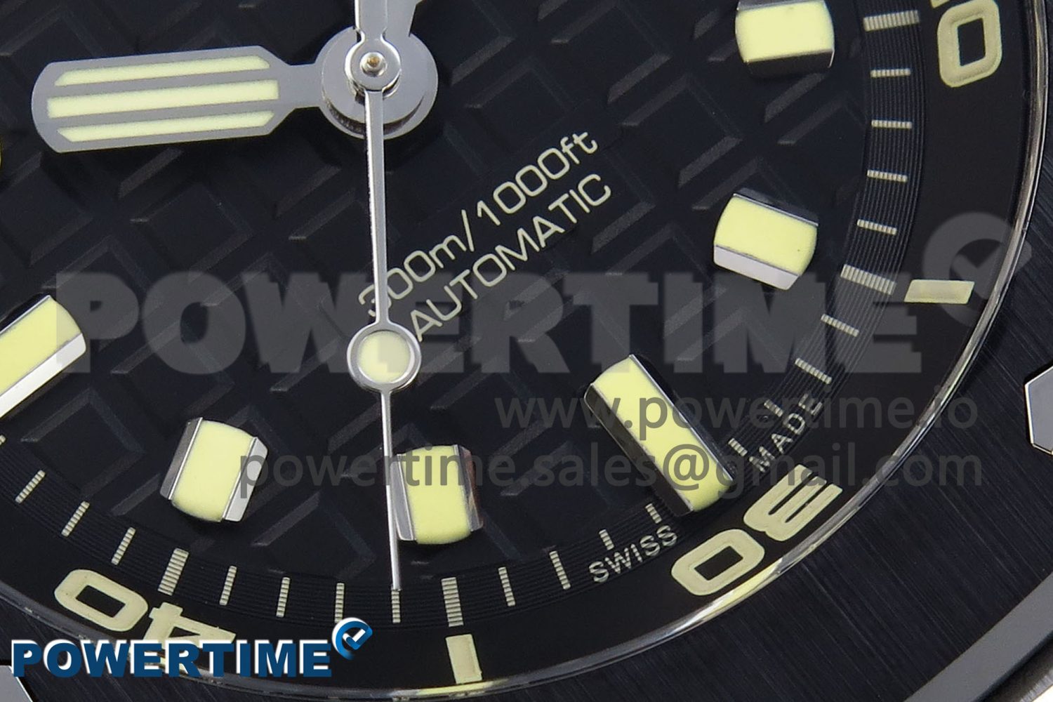 ROYAL OAK OFFSHORE DIVER 15720 CERAMIC BEZEL APSF 1:1 BEST EDITION BLACK DIAL ON BLACK RUBBER STRAP SA4308 - Image 5