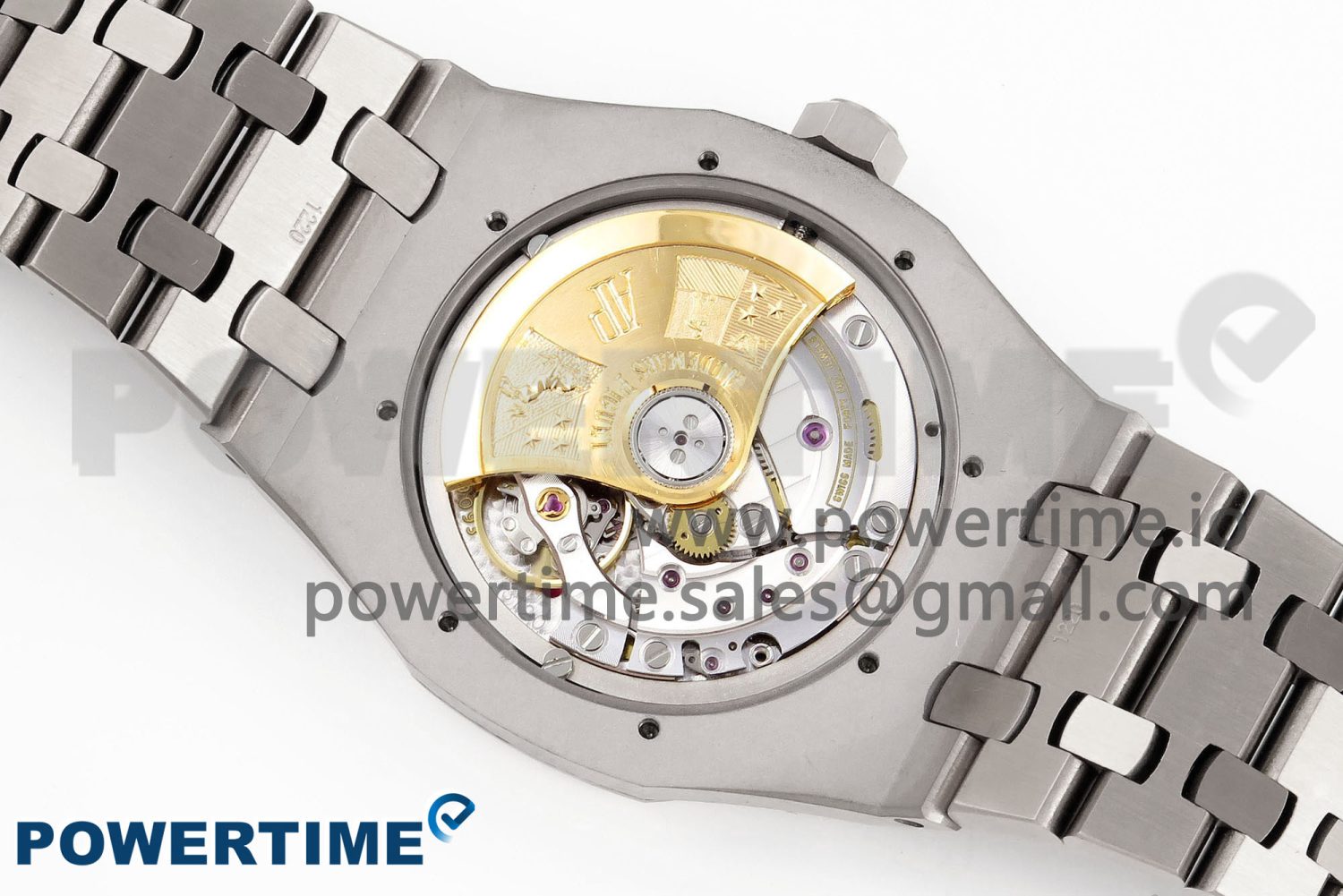 Royal Oak 37mm 15450 SS IPF Best Edition Gray Dial on SS Bracelet SA3120 Super Clone - Image 9