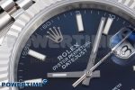 DATEJUST 41MM 126334 904 SS ARF 1:1 BEST EDITION BLUE DIAL STICKS MARKERS ON JUBILEE BRACELET SH3235 - Image 4