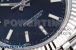 DATEJUST 41MM 126334 904 SS ARF 1:1 BEST EDITION BLUE DIAL STICKS MARKERS ON JUBILEE BRACELET SH3235 - Image 5