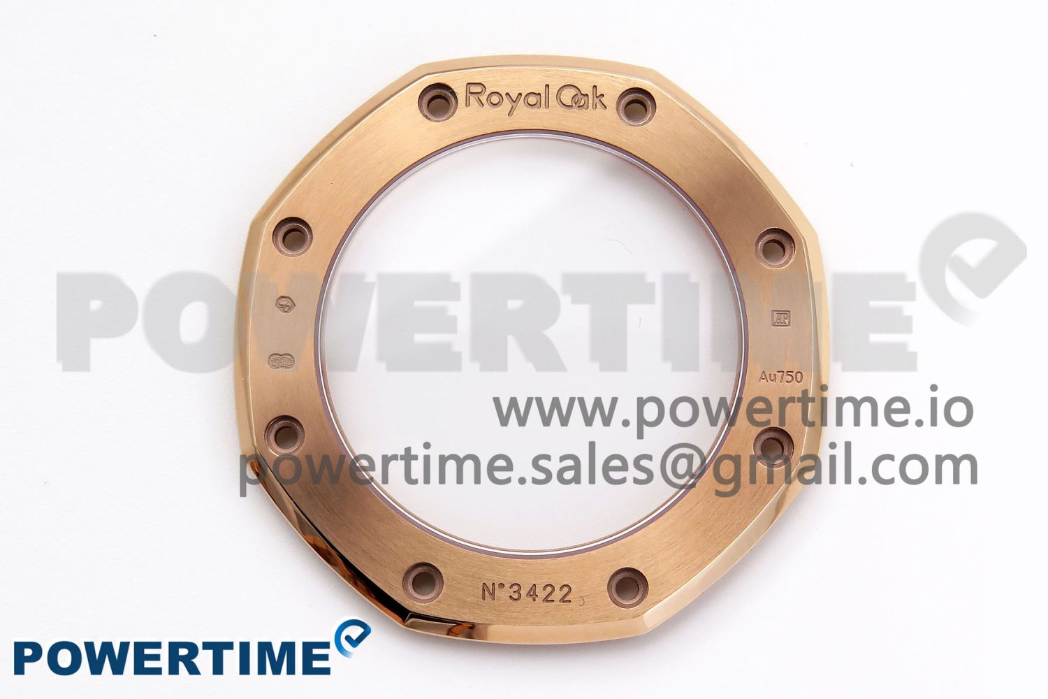 Royal Oak 37mm 15450 RG IPF Best Edition White Dial on RG Bracelet SA3120 Super Clone - Image 11