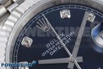 DATEJUST 41MM 126334 904 SS ARF 1:1 BEST EDITION BLUE DIAL DIAMONDS MARKERS ON JUBILEE BRACELET SH3235 - Image 4