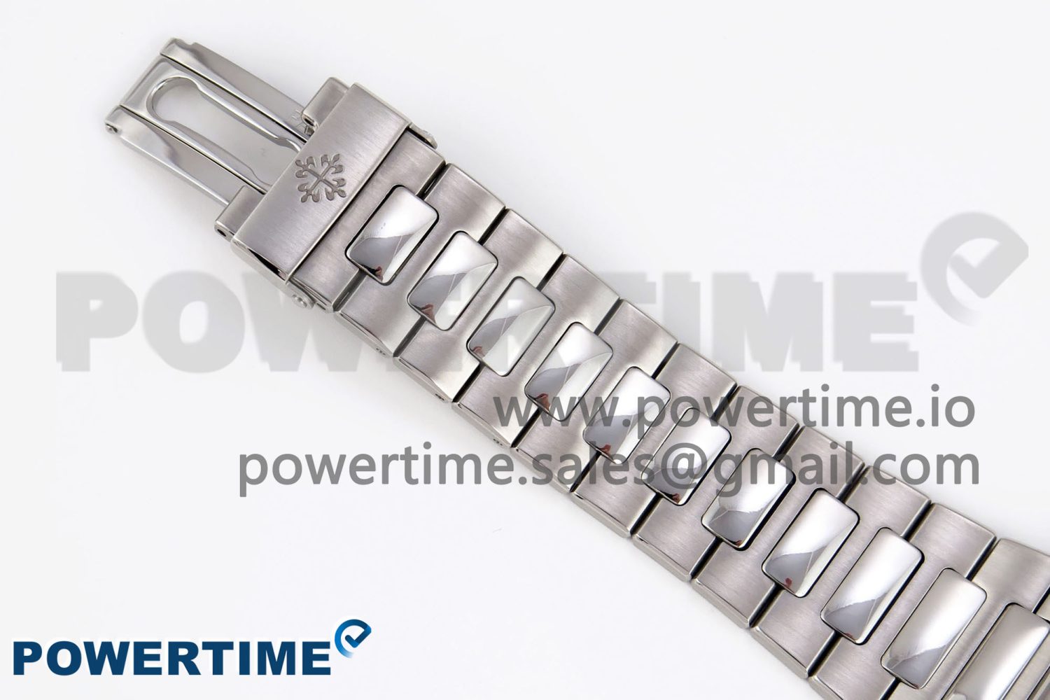 NAUTILUS 5711 SS GPF 1:1 BEST EDITION WHITE DIAL PURPLE DIAMONDS BEZEL ON SS BRACELET 324CS - Image 12