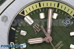 ROYAL OAK OFFSHORE DIVER 15720 APSF 1:1 BEST EDITION GREEN DIAL ON GREEN RUBBER STRAP SA4308 - Image 4