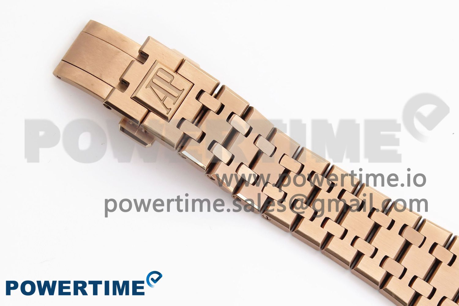 Royal Oak 37mm 15450 RG IPF Best Edition White Dial on RG Bracelet SA3120 Super Clone - Image 13