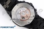 ROYAL OAK OFFSHORE 42MM BLACK CERAMIC APF 1:1 BEST EDITION BLACK TEXTURED DIAL ON BLACK CERAMIC BRACELET A4404 - Image 9