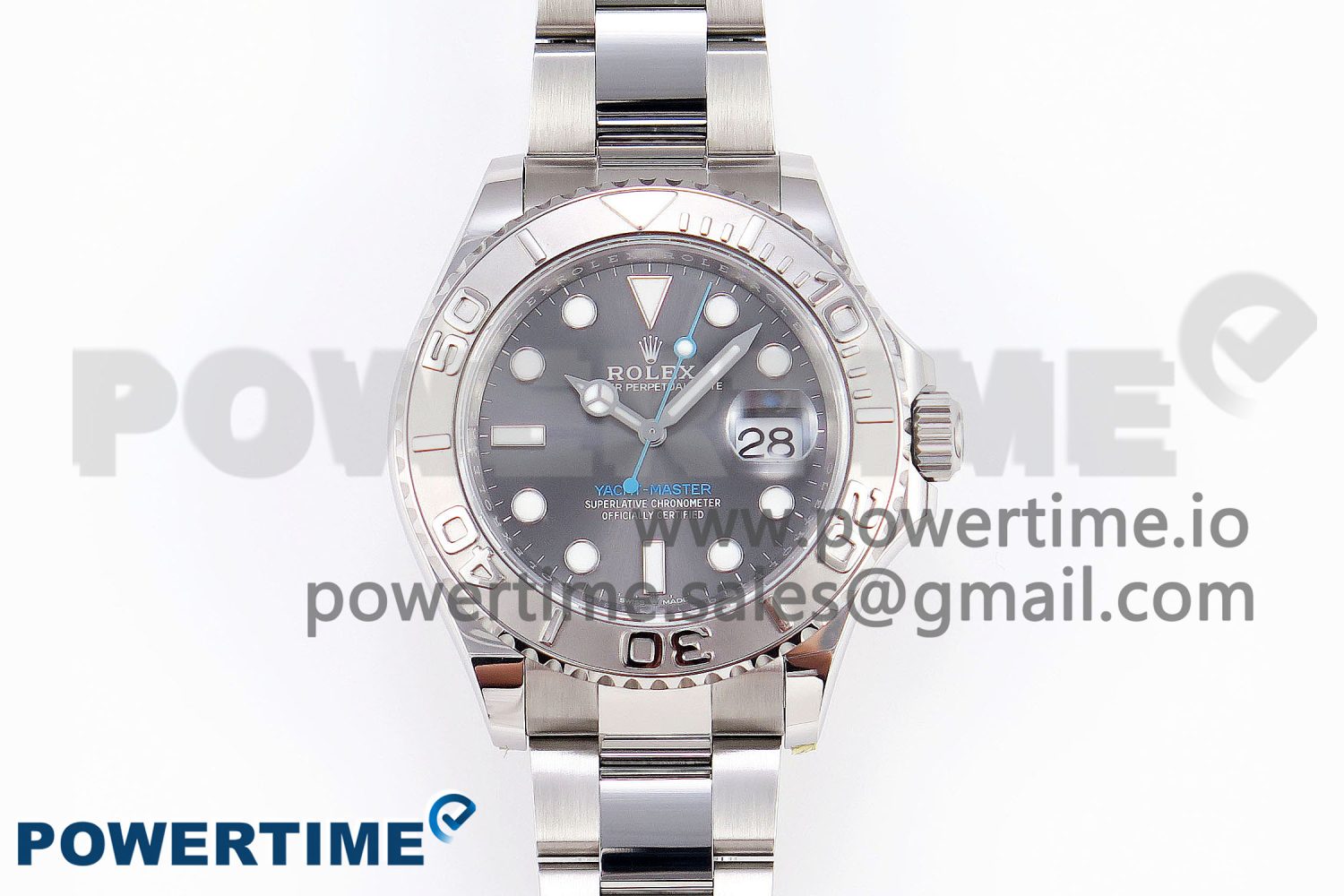 Yacht-Master 126622 904L Steel C+SF 1:1 Best Edition Gray Dial on SS Bracelet VR3235 - Image 1