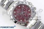 DAYTONA 116509 CLEAN 1:1 BEST EDITION 904L SS CASE AND BRACELET RED SODALITE DIAL SA4130 V2 - Image 3
